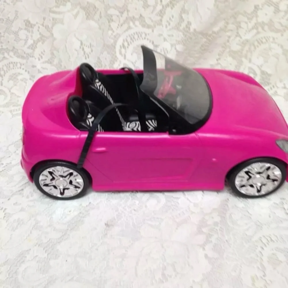 Barbie Doll Hot Pink Car 13in x 7in x 6in - Picture 2 of 6